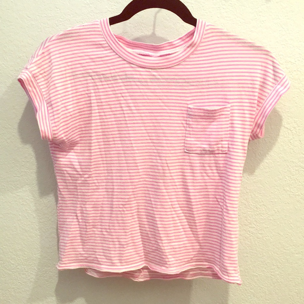 Girls striped Forever 21 shirt Size 13/14
